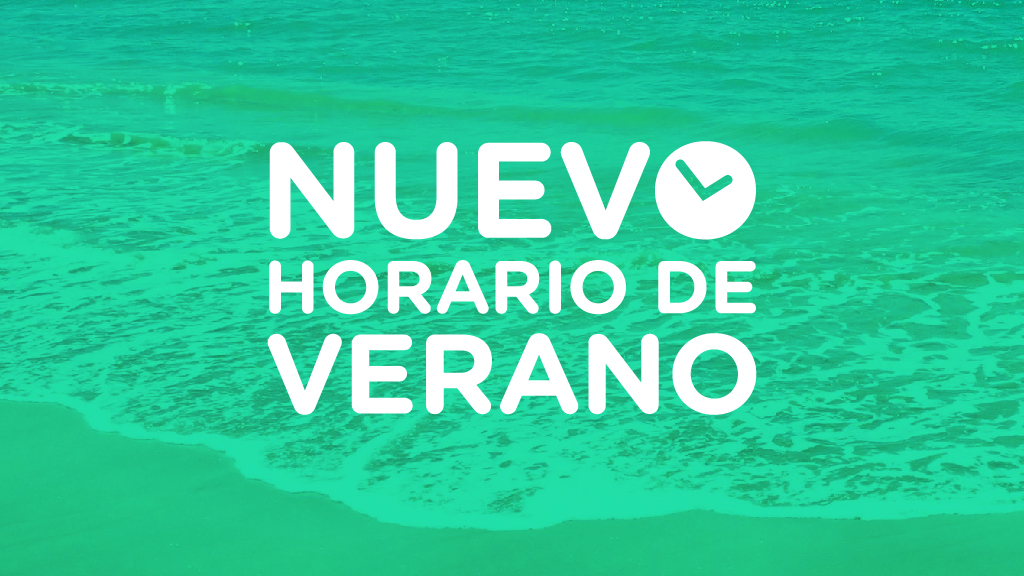 Horario de verano.