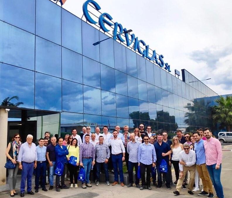 Jornada de formación en Cerviglas impartida por SaintGobain Group.