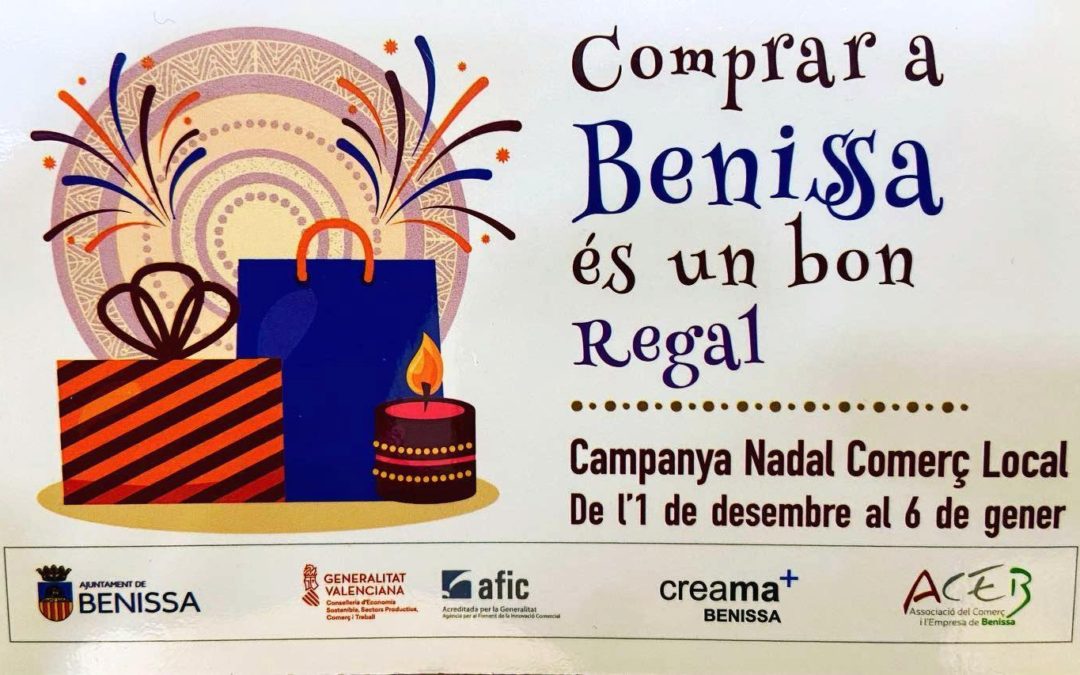 ¡¡Comprar a Benissa es un bon regal! 🎁