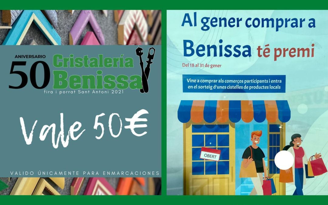 ¡¡comprar en Cristaleria Benissa tiene premio!!